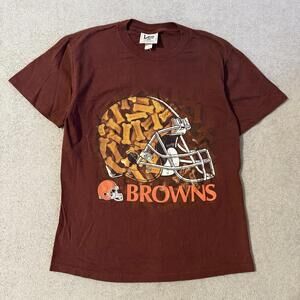 Vintage Lee Sport Cleveland Browns Helmet Graphic T-Shirt M Men’s